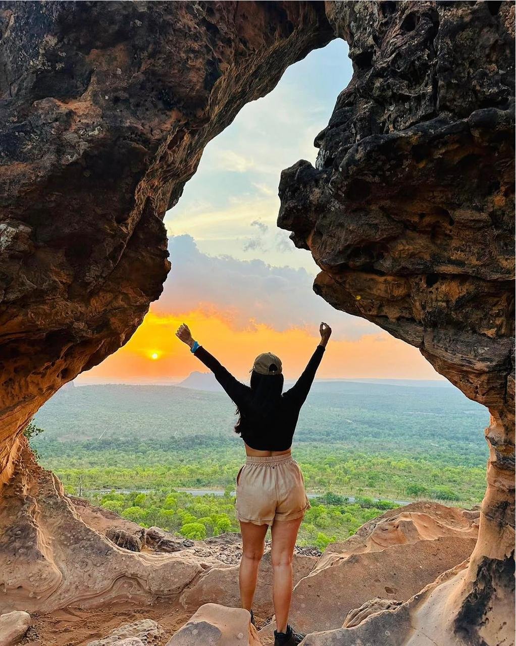 Portal e vista panorâmica